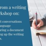 Notes from a writing workshop